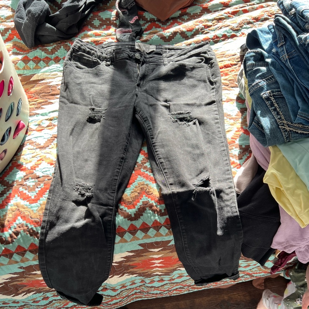 RSO distressed skinny jeans